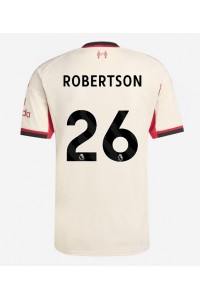 Liverpool Andrew Robertson #26 Jalkapallovaatteet Vieraspaita 2025-26 Lyhythihainen